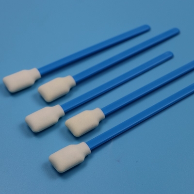 707 LintFree Square Sponge Stick Stampa Mimaki Swab di schiuma pulizia con maniglia blu