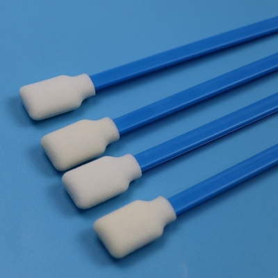 707 LintFree Square Sponge Stick Stampa Mimaki Swab di schiuma pulizia con maniglia blu