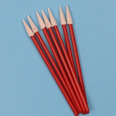 TX750 Lint Free Mini Sponge Stick Piccola pulizia auto compresa spazzolino di schiuma da stanza pulita con manico rosso