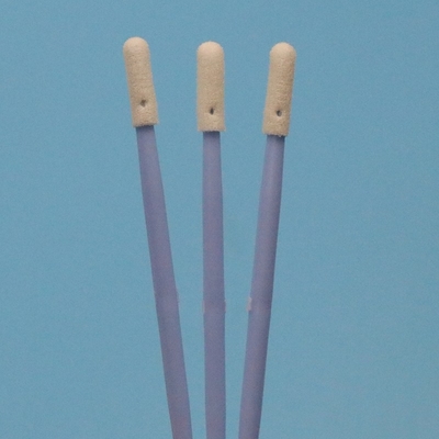 TX742 Maniglia azzurra libera da lince a doppia estremità Mini Sponge Stick Compresso Small Cleanroom Swab di schiuma per la pulizia dettagliata