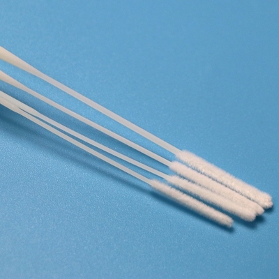 Swab nasale di nylon a fiocco avvolto individualmente Swab sterile per la raccolta di campioni con tubo