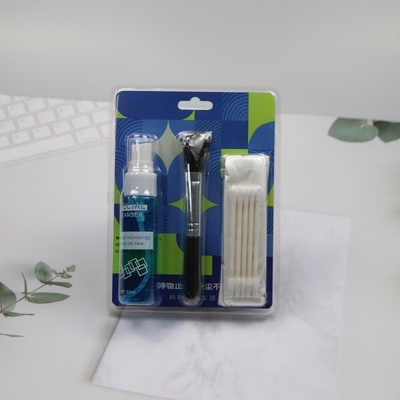 4 in 1 Lint Free Screen Cotton Bud Computer Cleaning Kit con liquido