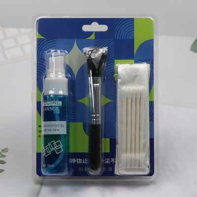 4 in 1 Lint Free Screen Cotton Bud Computer Cleaning Kit con liquido