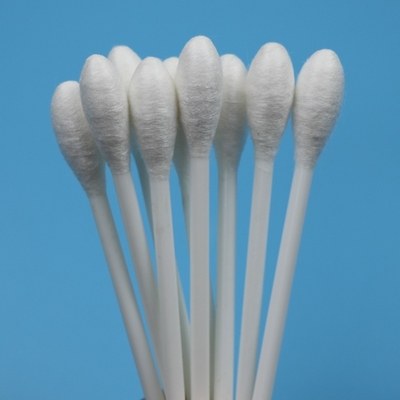 Applicatore di tamponi di cotone per uso medico a testa rotonda da 10 mm