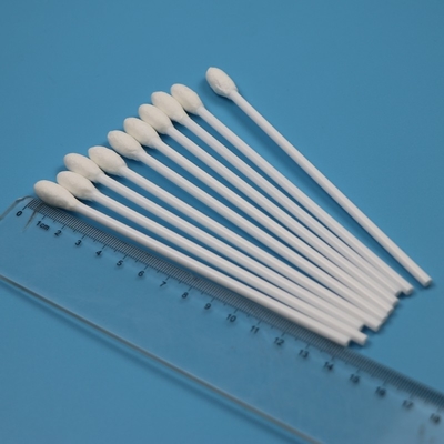 Applicatore di tamponi di cotone per uso medico a testa rotonda da 10 mm