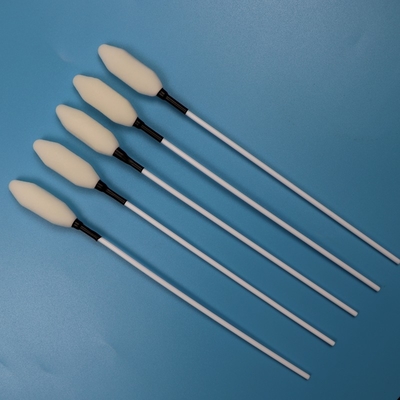 21 cm di lunghezza PP bastone grande testa di pagaia spugna medica bastone trocar spazzolino di schiuma asciugatura