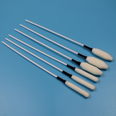 21cm Extra Long PP Stick Swab Spuma Long Tip Medical Sponge Stick Trocar Wipe Swab