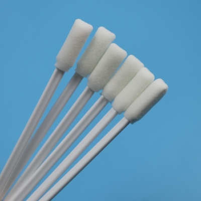 TX712 In stock Green Stick Rectangular Detailing Swab Precision Cleaning ESD Swab di schiuma per la stanza pulita