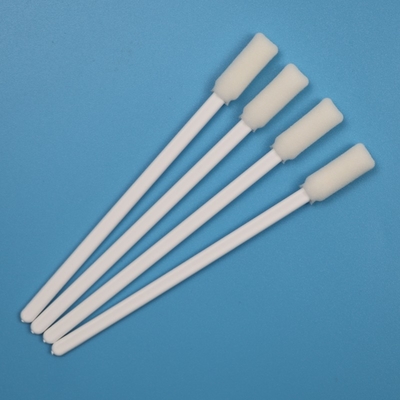 TX712 In stock Green Stick Rectangular Detailing Swab Precision Cleaning ESD Swab di schiuma per la stanza pulita