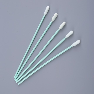 Swabs a punta di schiuma a maniglia lunga 163 mm   Black/Green/Blue Precision Cleaning Swabs (TX 740) per elettronica e slot clean