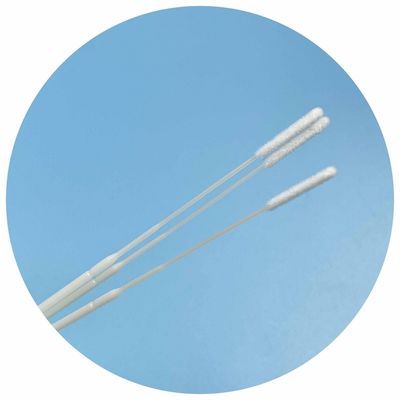 Tampone sterile per campionamento gas EO con punta floccata in nylon - Lunghezza 150 mm, design con punto di rottura, certificato CE per test medici/farmaceutici