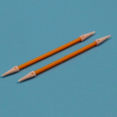 Lint Free Orange Stick Spugna a doppia estremità a punta dettagliata Swab Cleanroom Swab di schiuma