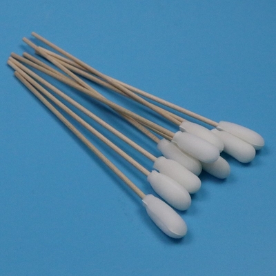 TX720 Biodegradabile bastoncino di legno bastoncino di spugna Medical Foam Cover Applicator di cotone