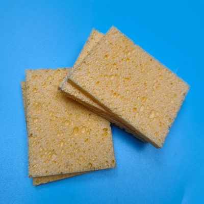 Tampone in spugna di cellulosa rettangolare ad alta assorbenza 6*8*0,5 cm, tampone per campionamento ambientale di superfici per alimenti