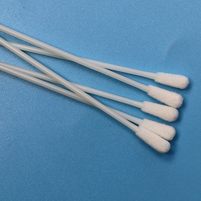 146 mm Swab di campionamento orale di nylon stratificato singolo Swab di raccolta di campioni sterili Swab senza punto di rottura per uso medico
