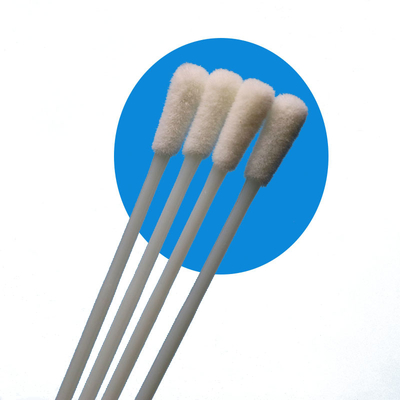 146 mm Swab di campionamento orale di nylon stratificato singolo Swab di raccolta di campioni sterili Swab senza punto di rottura per uso medico