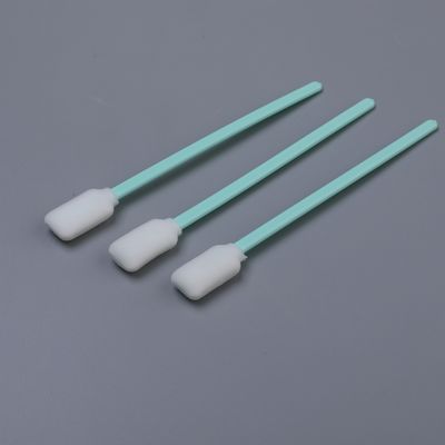 Swab di schiuma rettangolare da 128 mm per l'industria e l'elettronica 12,7 mm di larghezza, 10 mm di spessore, ideale per la pulizia della testa della stampante