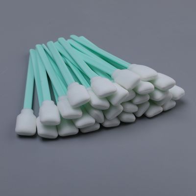 TX707 Stile Testa della stampante Swab pulizia Lint libero punta di schiuma ad alta densità PP Manicotto Swab spugna stanza pulita 128mm 50pcs Pack