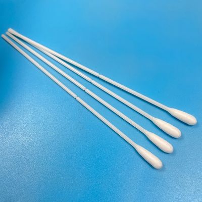 Applicatore di cotone usa e getta con testa di cotone da 5 mm EO sterile per campionamento medico