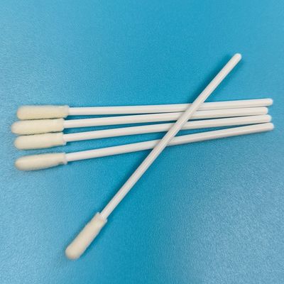 8cm PP Stick Round Foam Tip Swab di superficie campionamento controllo ambientale campionamento campionamento per alimenti