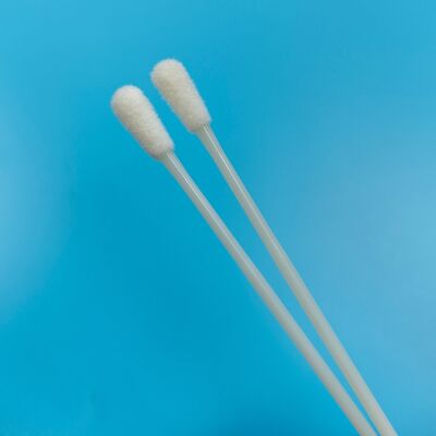 146 mm ABS monouso bastoncino di nylon di superficie di campionamento Swab influenza test Swab orale raccolta di campioni Swab sterile