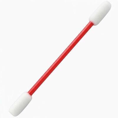 714 Lint Free Red Handle Car Cleaning Swab dettagliato Swab in microfibra Swab in camera pulita Swab in poliestere per la pulizia delle superfici