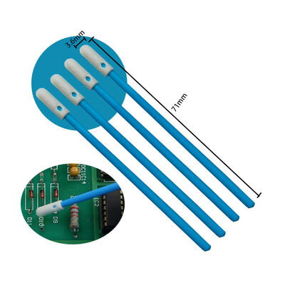 742 Tampone in spugna di precisione da 3,6 mm senza lanugine, tampone in schiuma per pulizia elettronica, tampone per dettagli in camera bianca