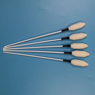 Tampone di pulizia medico in spugna monouso lungo da 21 cm con tampone in spugna, punta in schiuma, trocar, per ospedale