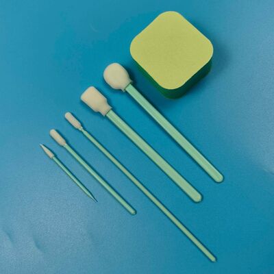 Kit tampone per dettagli in micro spugna portatile con manico verde Kit tampone per pulizia di precisione Kit per pulizia auto