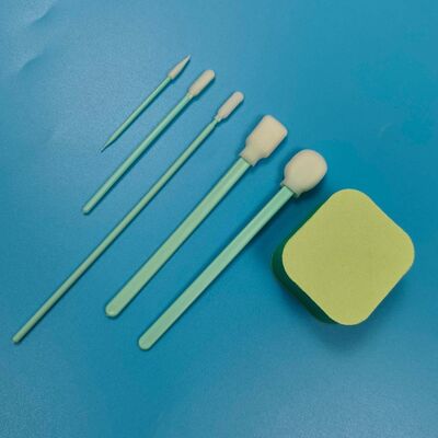 Kit tampone per dettagli in micro spugna portatile con manico verde Kit tampone per pulizia di precisione Kit per pulizia auto