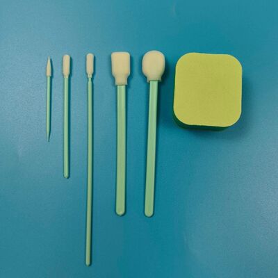 Kit tampone per dettagli in micro spugna portatile con manico verde Kit tampone per pulizia di precisione Kit per pulizia auto