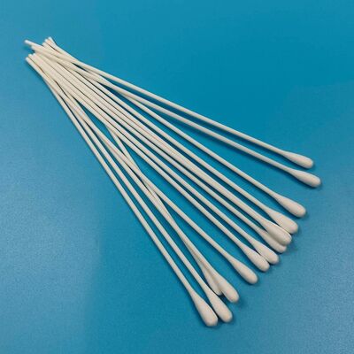Tamponi di cotone usa e getta extra lunghi in PP da 20 cm, resistenti agli agenti chimici, per laboratorio