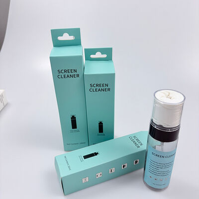 Spray detergente per schermi con salviette in microfibra - Sicuro per lenti ed elementi elettronici nei formati 30/60/80/100/120 ml