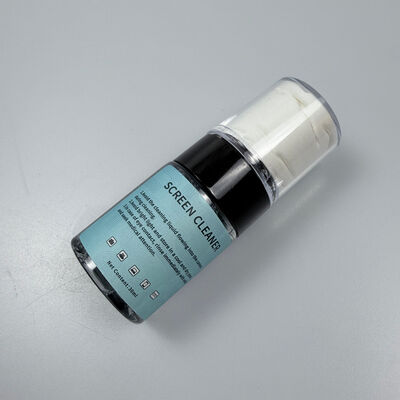 Spray detergente per schermi con salviette in microfibra - Sicuro per lenti ed elementi elettronici nei formati 30/60/80/100/120 ml