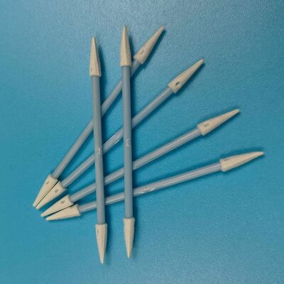 Maniglia azzurra libera da linto 3.6mm Mini Sponge Swab a punta Pulizia automobilistica Pulizia dettagliata Swab Pulizia di precisione ESD Spuma Swab per la stanza pulita
