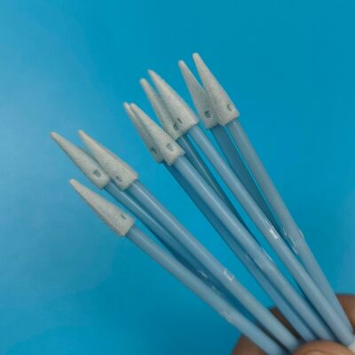 Maniglia azzurra libera da linto 3.6mm Mini Sponge Swab a punta Pulizia automobilistica Pulizia dettagliata Swab Pulizia di precisione ESD Spuma Swab per la stanza pulita