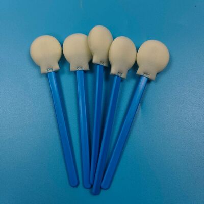 Applicatore di tampone circolare in schiuma con punta in spugna rotonda usa e getta da 28 mm per la cura della pelle