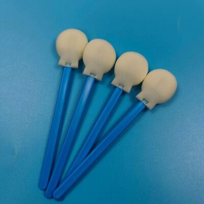 Applicatore di tampone circolare in schiuma con punta in spugna rotonda usa e getta da 28 mm per la cura della pelle