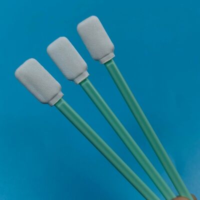 714 Tampon piatto quadrato senza lanugine antistatico per camera bianca per la pulizia di superfici a semiconduttore, tampone in poliestere ESD per dettagli