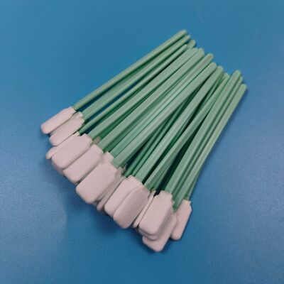 714 Tampon piatto quadrato senza lanugine antistatico per camera bianca per la pulizia di superfici a semiconduttore, tampone in poliestere ESD per dettagli