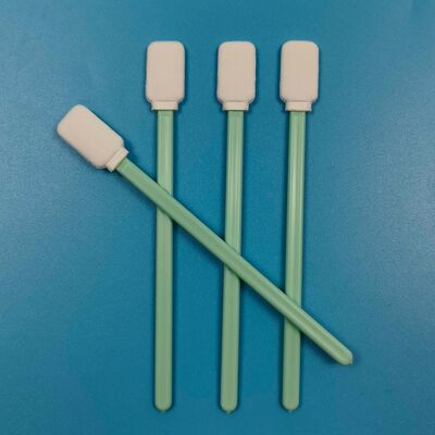 714 Tampon piatto quadrato senza lanugine antistatico per camera bianca per la pulizia di superfici a semiconduttore, tampone in poliestere ESD per dettagli