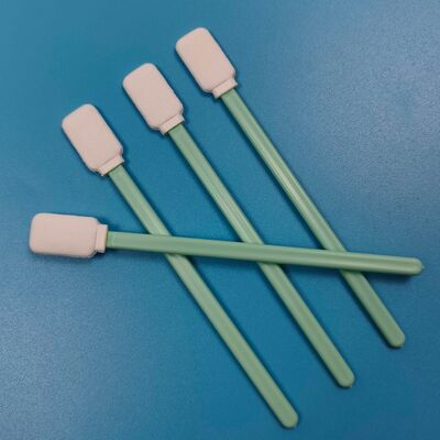 714 Tampon piatto quadrato senza lanugine antistatico per camera bianca per la pulizia di superfici a semiconduttore, tampone in poliestere ESD per dettagli