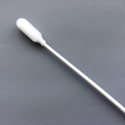 Tamponi orali eliminabili della schiuma, tamponi medici della schiuma con il bastone bianco dei pp