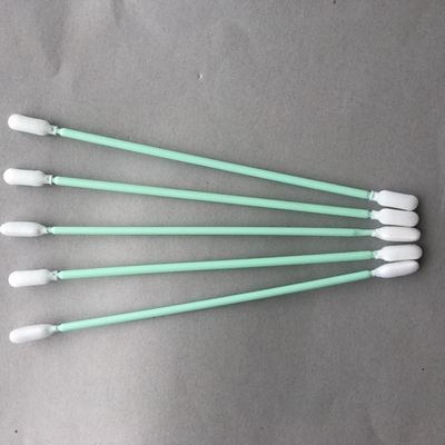 Le punte del locale senza polvere Q di TX740B, pulizia del cotone tampona il bastone verde per pulizia del PWB