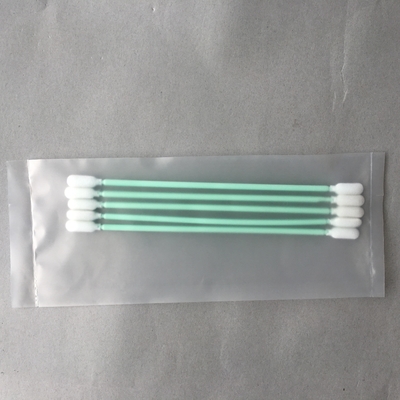 Le punte del locale senza polvere Q di TX740B, pulizia del cotone tampona il bastone verde per pulizia del PWB