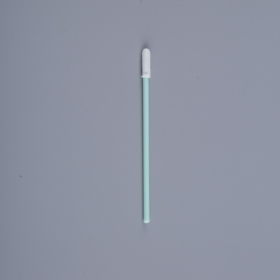 Il semiconduttore che pulisce l'anti elettricità statica tampona il bastone bianco capo sottile di verde della schiuma