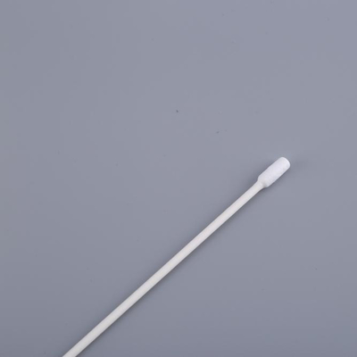 Testa piatta pura del tampone del germoglio del cotone, di facile impiego sterile lungo dei tamponi di cotone