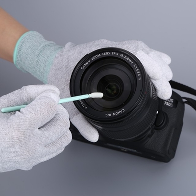 La pulizia solvente dell'alta macchina fotografica assorbente tampona la maniglia sicura di ESD di facile impiego
