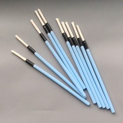 Tamponi superfini di Microfiber della pulitrice, tamponi a fibra ottica blu lunghi di pulizia