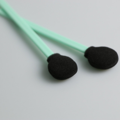 I tamponi di cotone solventi di pulizia della pistola della testa rotonda della schiuma per la testa della stampante puliscono